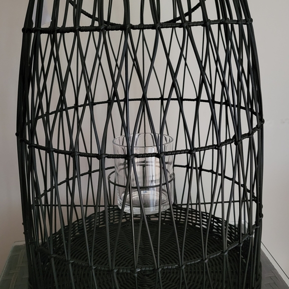 T.J.Maxx Black Woven Lantern - Picture 4 of 7